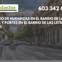 Mudanzas y portes en el Barrio de las Letras Madrid