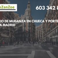 Mudanzas portes en Chueca Madrid