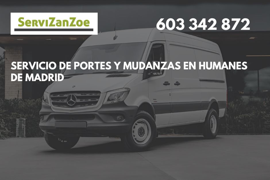 Portes y mudanzas en Humanes Madrid