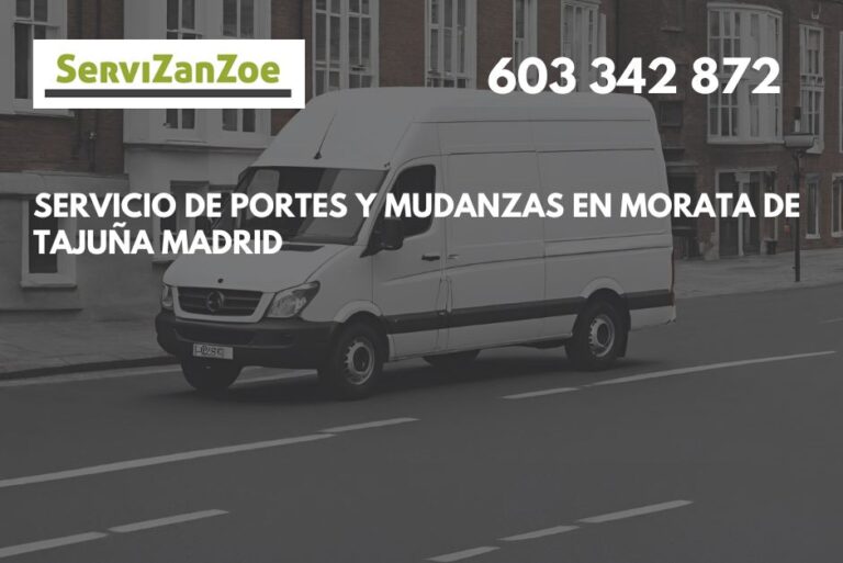 Mudanzas en Morata de Tajuña / mudanzas Morata Tajuña