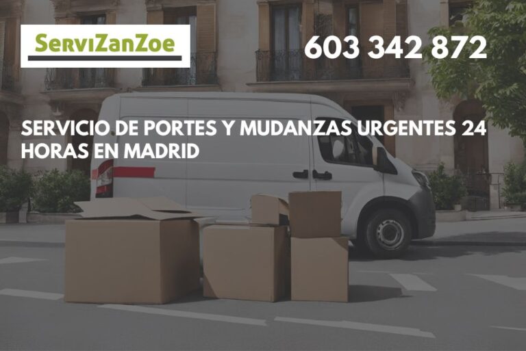 Portes Urgentes en Madrid / PORTES URGENTES MADRID