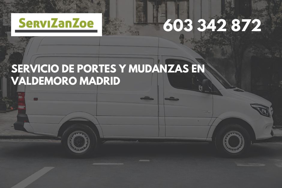 Portes y mudanzas en Valdemoro Madrid