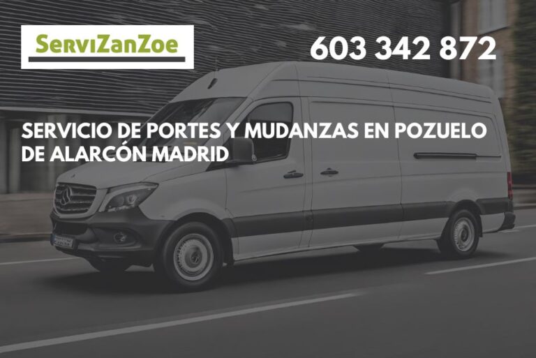 Mudanzas en Pozuelo de Alarcón / MUDANZAS POZUELO ALARCÓN