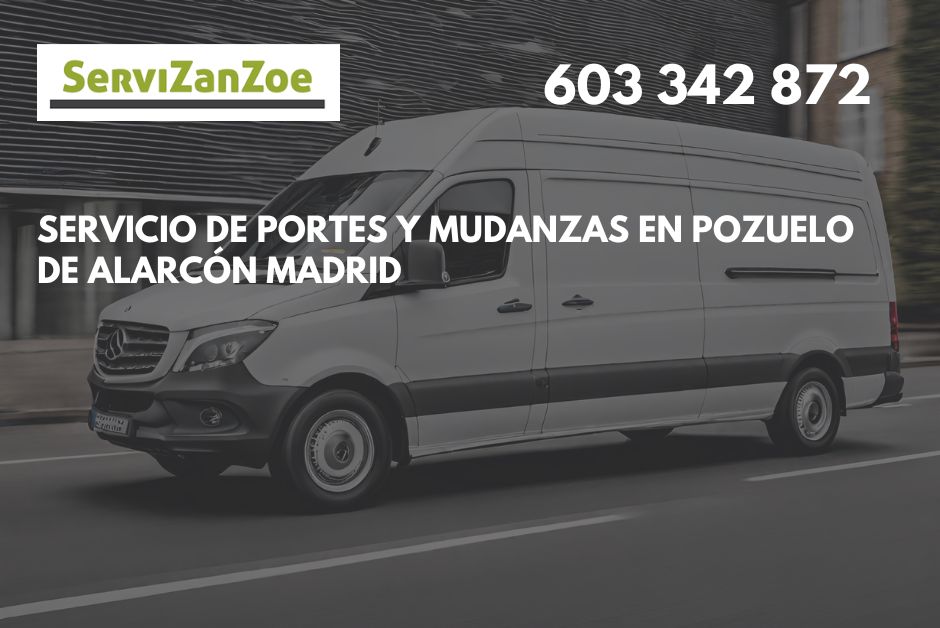 Portes y mudanzas en Pozuelo de Alarcón