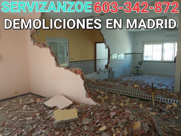 Demoliciones en Alcalá de Henares / DEMOLICIONES ALCALÁ DE HENARES