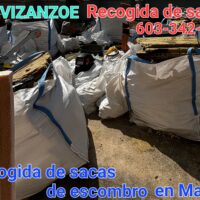 Gestores de  recogida y retirada de sacas de escombros en Madrid