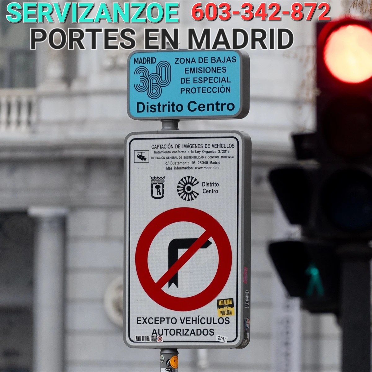 Servicios en Madrid que son zonas bajas emisiones madrid 104