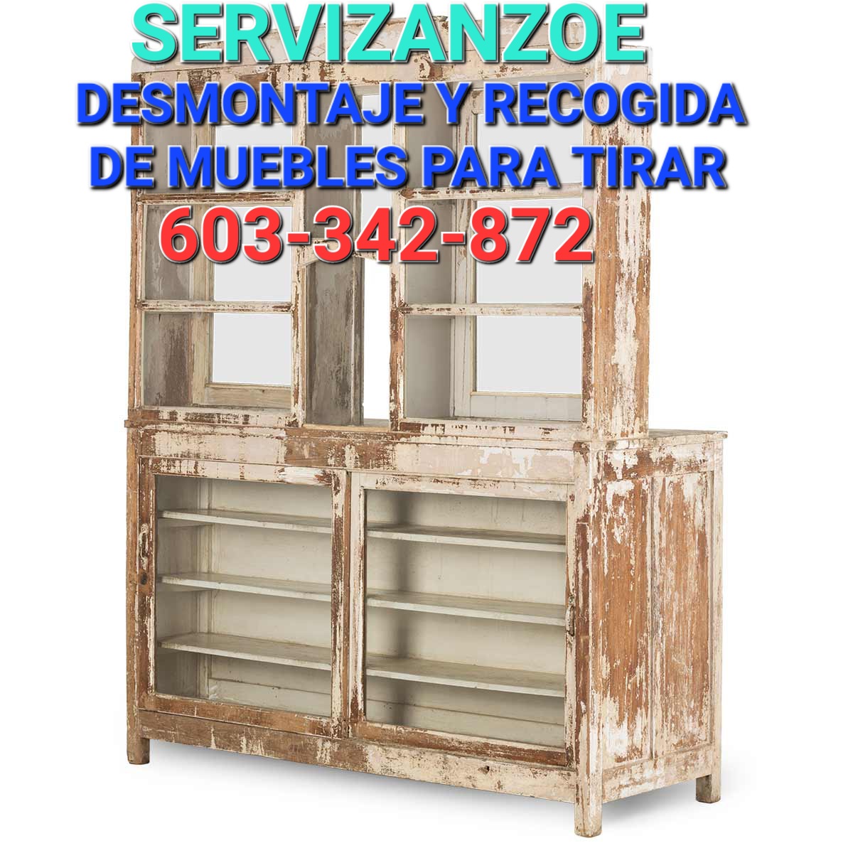 Servicios en Madrid muebles antiguos de madera 3 1